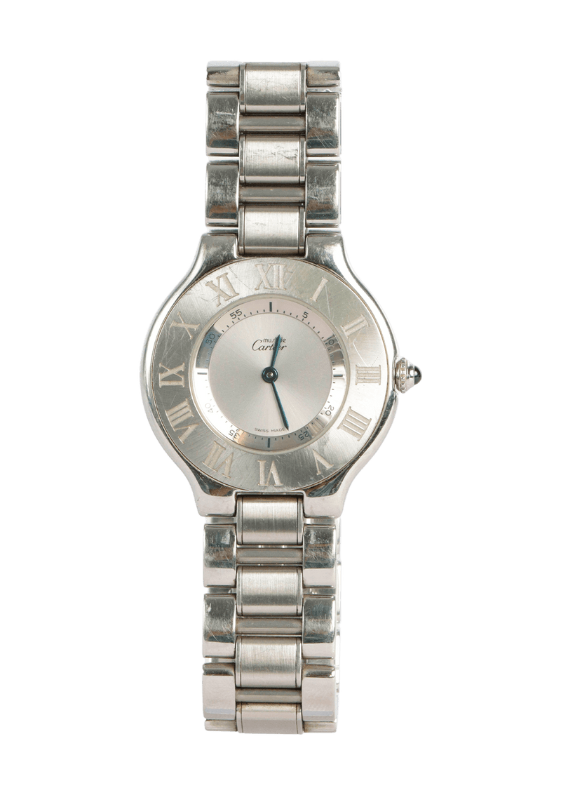 21 MUST DE CARTIER 28MM WATCH