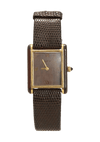 VINTAGE TANK ROSEWOOD 25MM WATCH