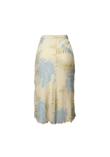 FLORAL PRINT SKIRT 38