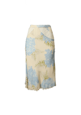 FLORAL PRINT SKIRT 38