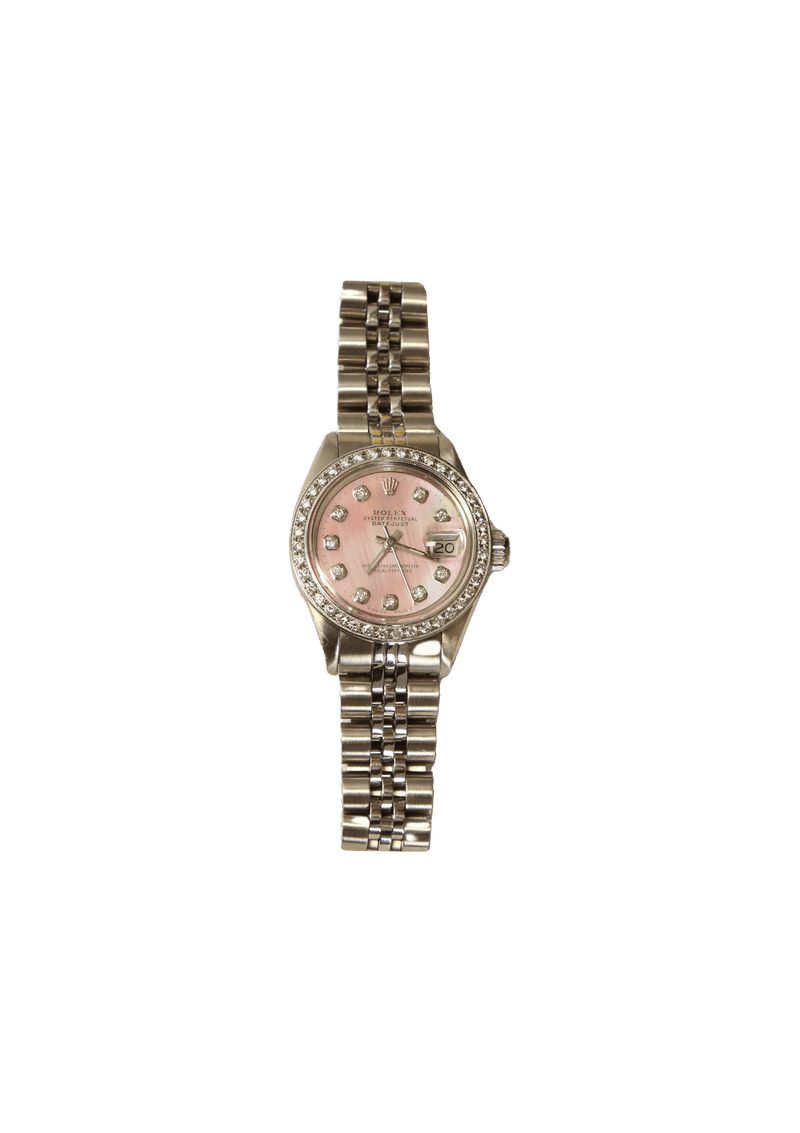 DIAMOND OYSTER PERPETUAL DATEJUST 26MM WATCH