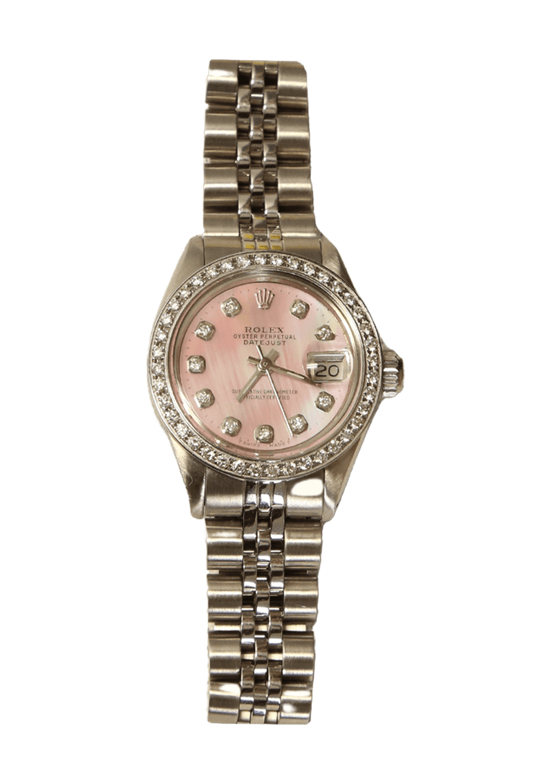 DIAMOND OYSTER PERPETUAL DATEJUST 26MM WATCH