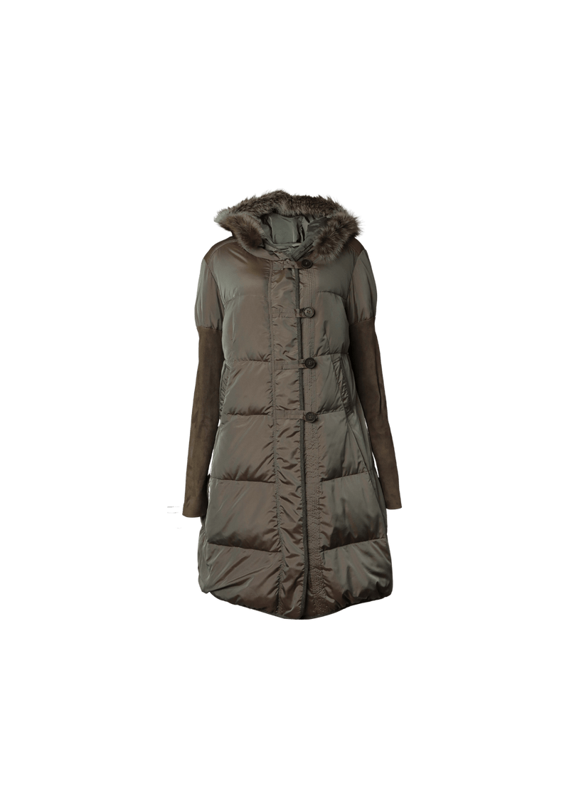 NYLON PUFFER COAT 44