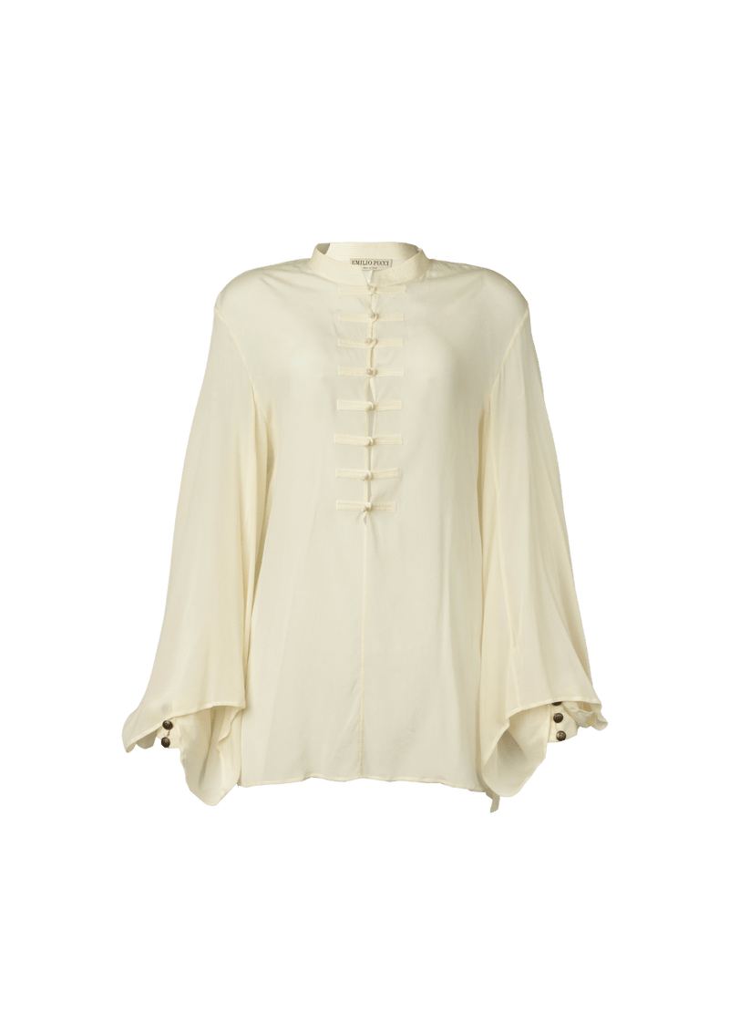 LONG SLEEVE BUTTON-UP BLOUSE 42