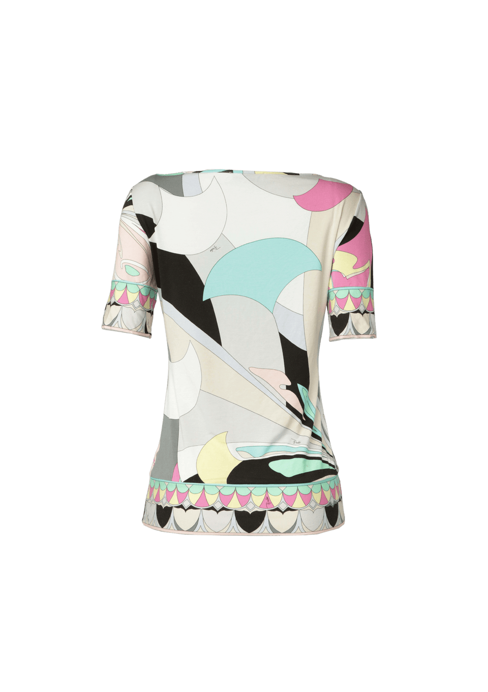 ROUPA EMILIO PUCCI PRINTED T-SHIRT M COLORIDO ORIGINAL – Gringa