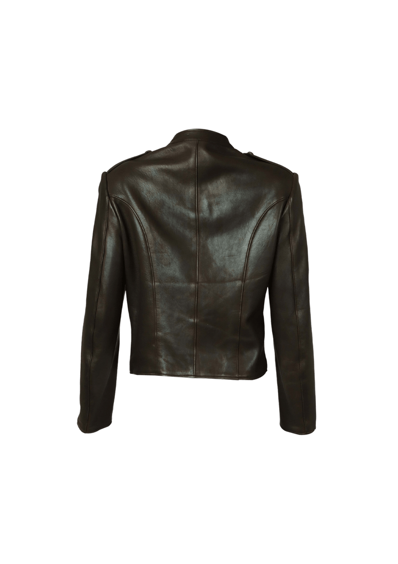 LEATHER JACKET 42