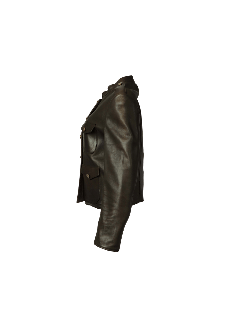 LEATHER JACKET 42