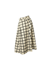 MIDI GRID SKIRT 42