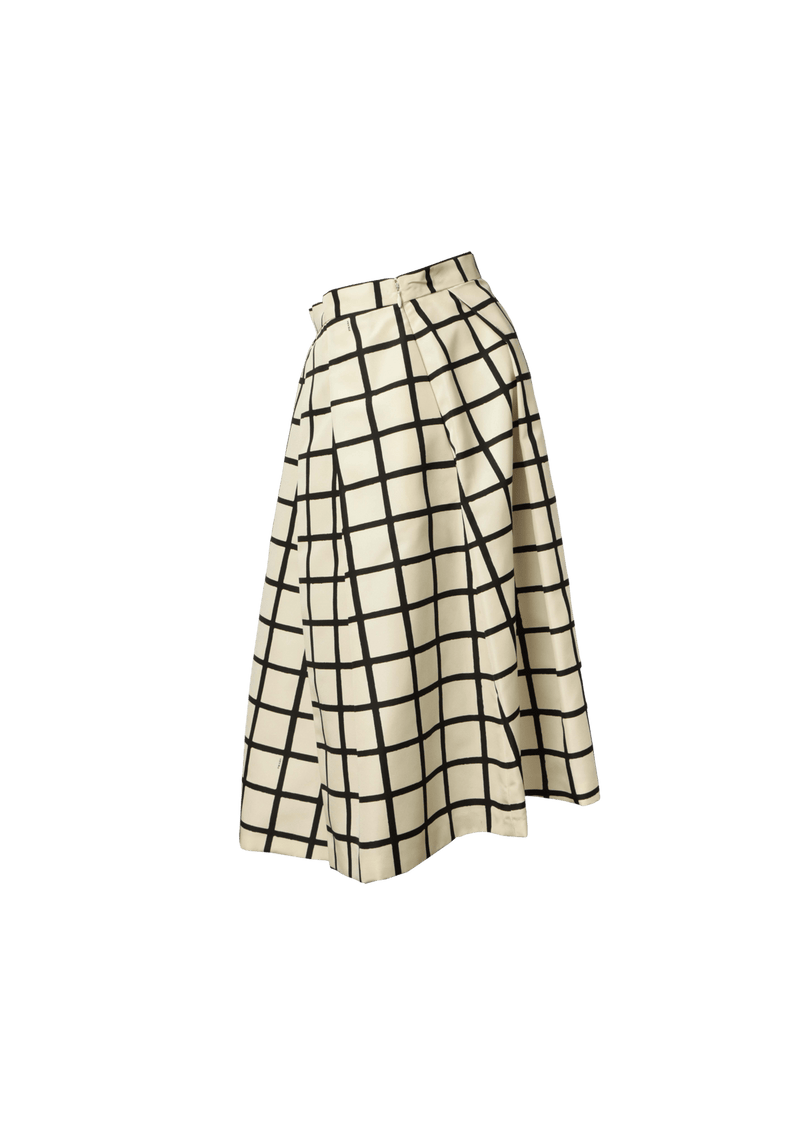 MIDI GRID SKIRT 42