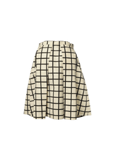 MIDI GRID SKIRT 42