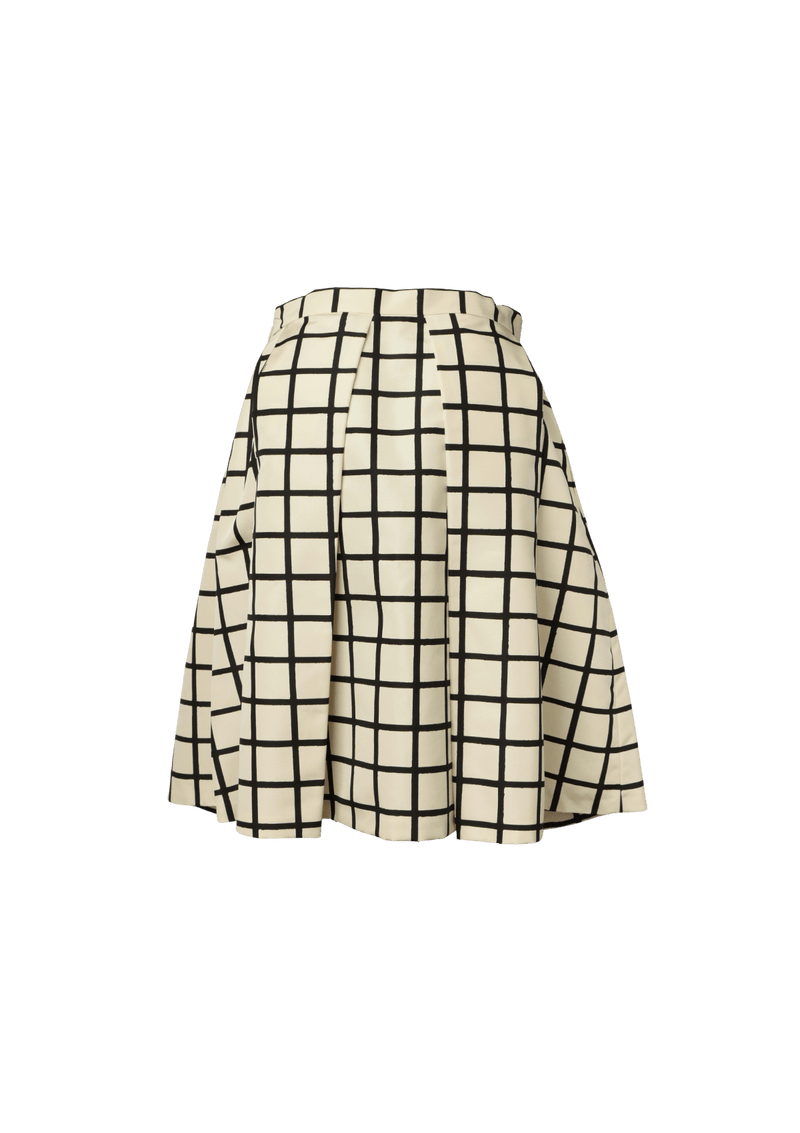 MIDI GRID SKIRT 42