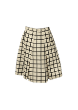 MIDI GRID SKIRT 42