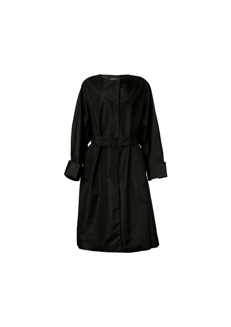 SILK MIDI COAT 44