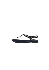 CC LOGO T-STRAP SANDALS 37