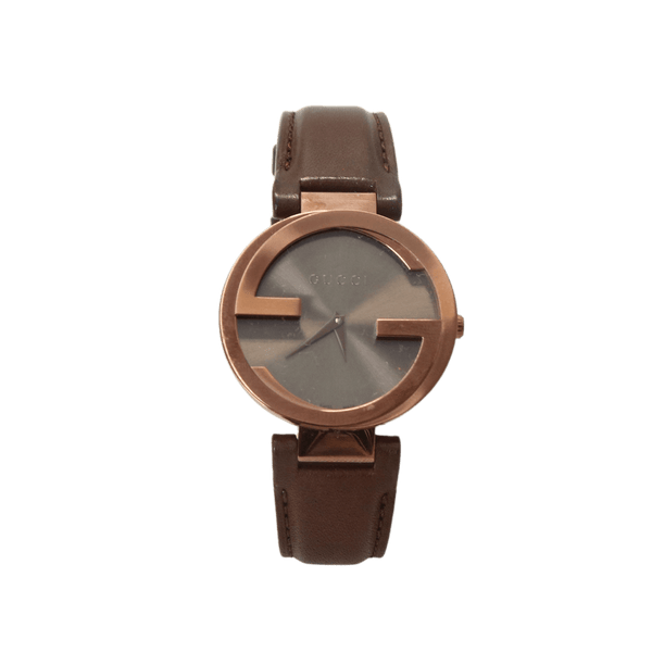 Gucci g 2024 interlocking watch