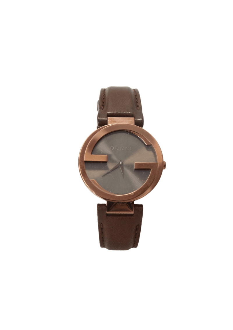 G INTERLOCKING 36MM WATCH