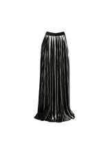 PLISSÉ GEORGETTE MAXI SKIRT 38