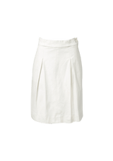 ECRU MIDI SKIRT 38