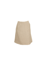 WOOL CC SKIRT 38