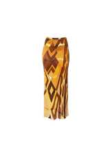 PRINTED LONG SKIRT 38