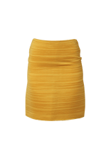 PLEATED ACCENTS MINI SKIRT 36