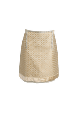 EMBROIDERY MINI SKIRT 40