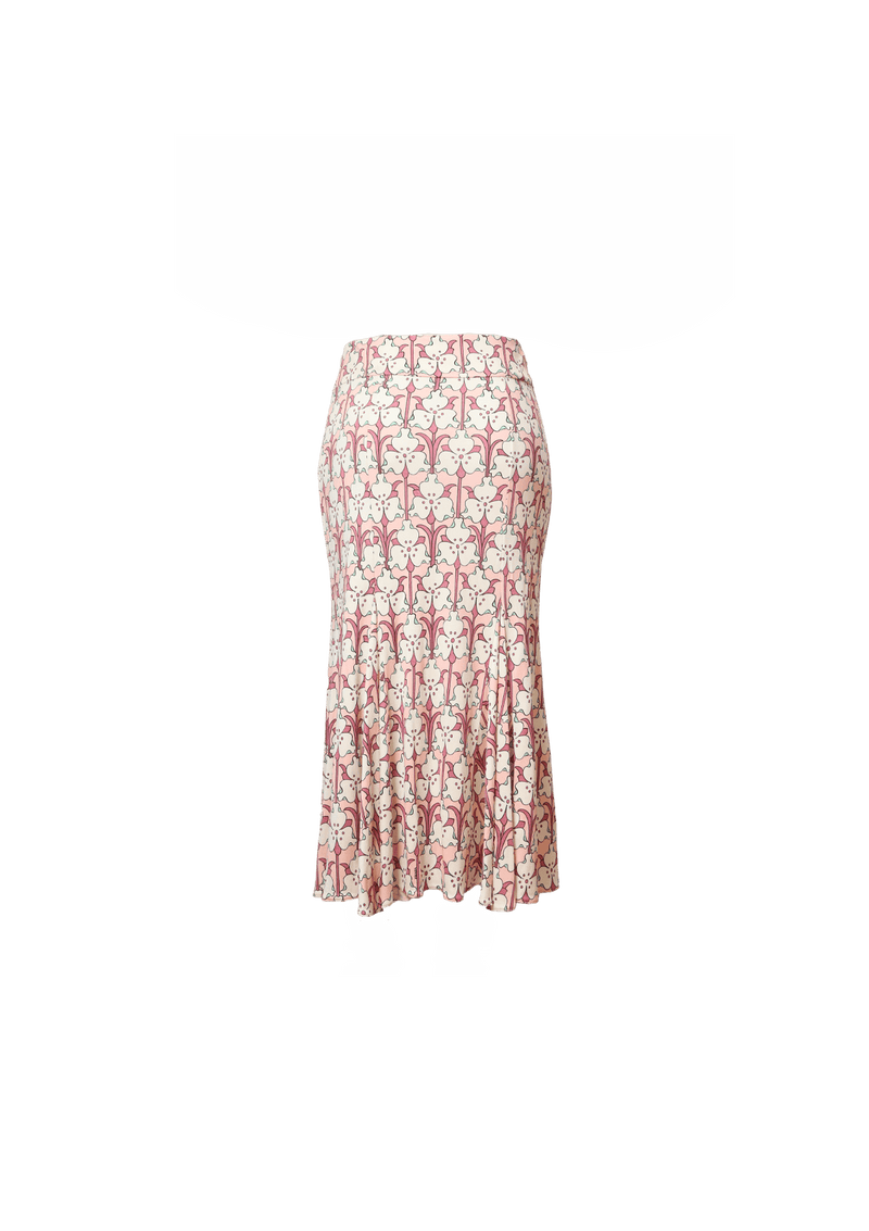 FLORAL MIDI SKIRT 38