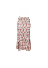 FLORAL MIDI SKIRT 38