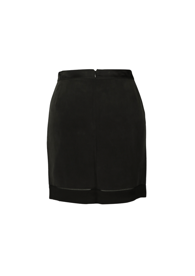 SILK MINI SKIRT 38