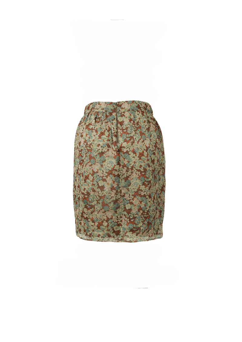 FLORAL MINI SKIRT 36