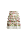 FLORAL MINI SKIRT P