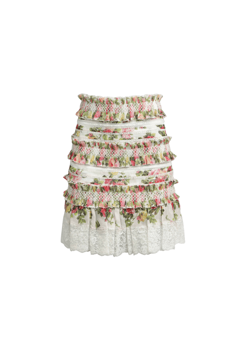 FLORAL MINI SKIRT P