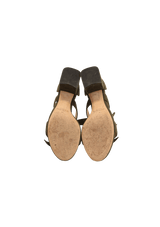 SUEDE LOLITA 60 SANDALS 38