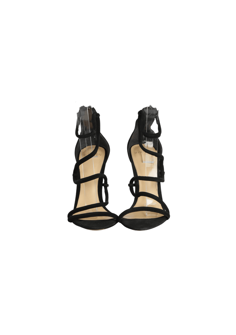 SUEDE SANDALS 37