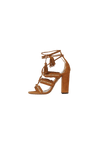 SUEDE TASSEL SANDALS 34