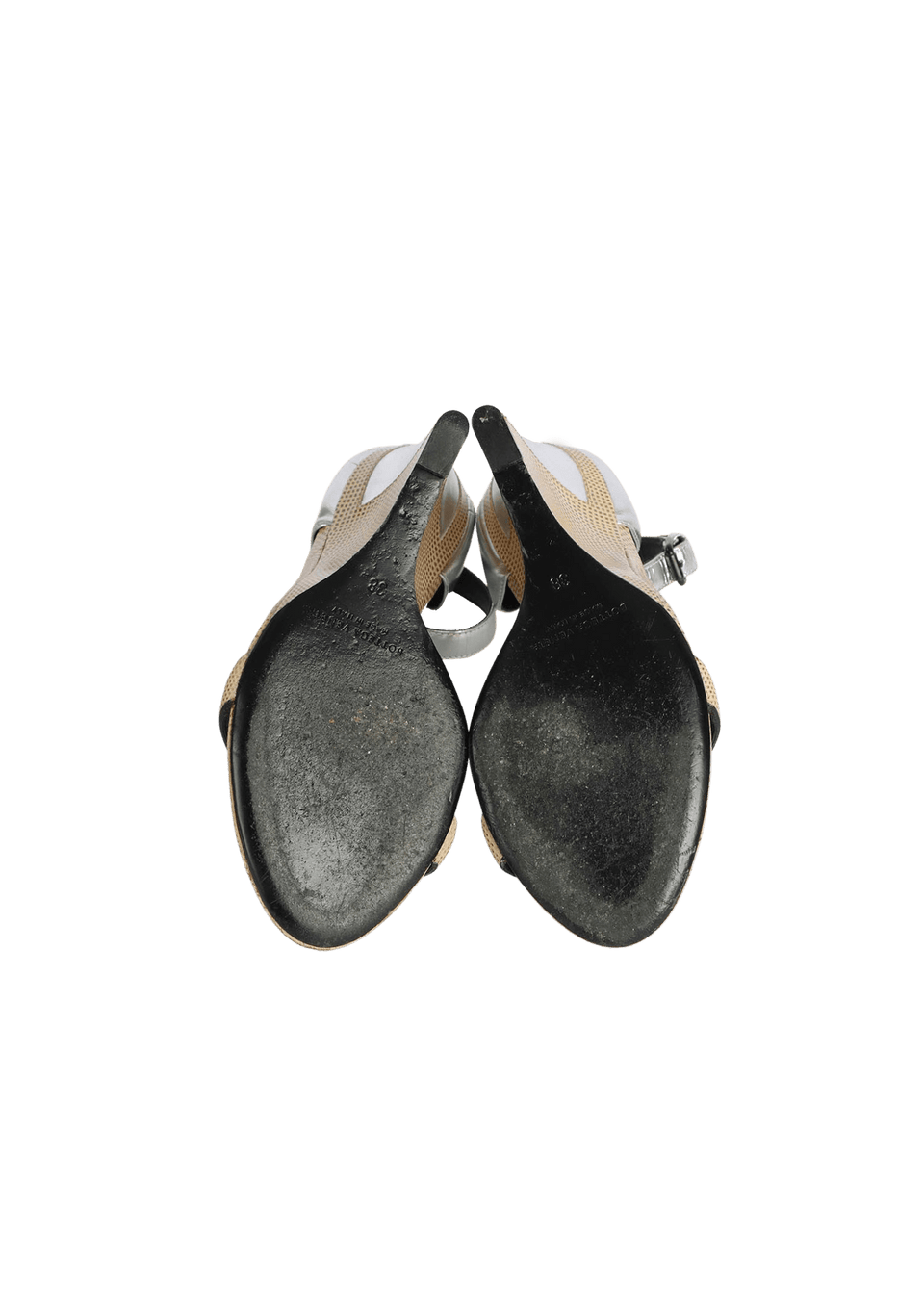 LIZARD BICOLOR SANDALS 37
