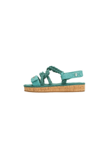 CC CORD QUILTED SANDALS 35