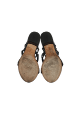 CC LEATHER SANDALS 34