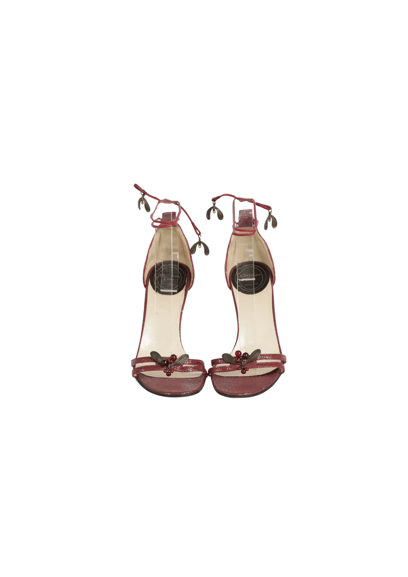 LEATHER SANDALS 37.5