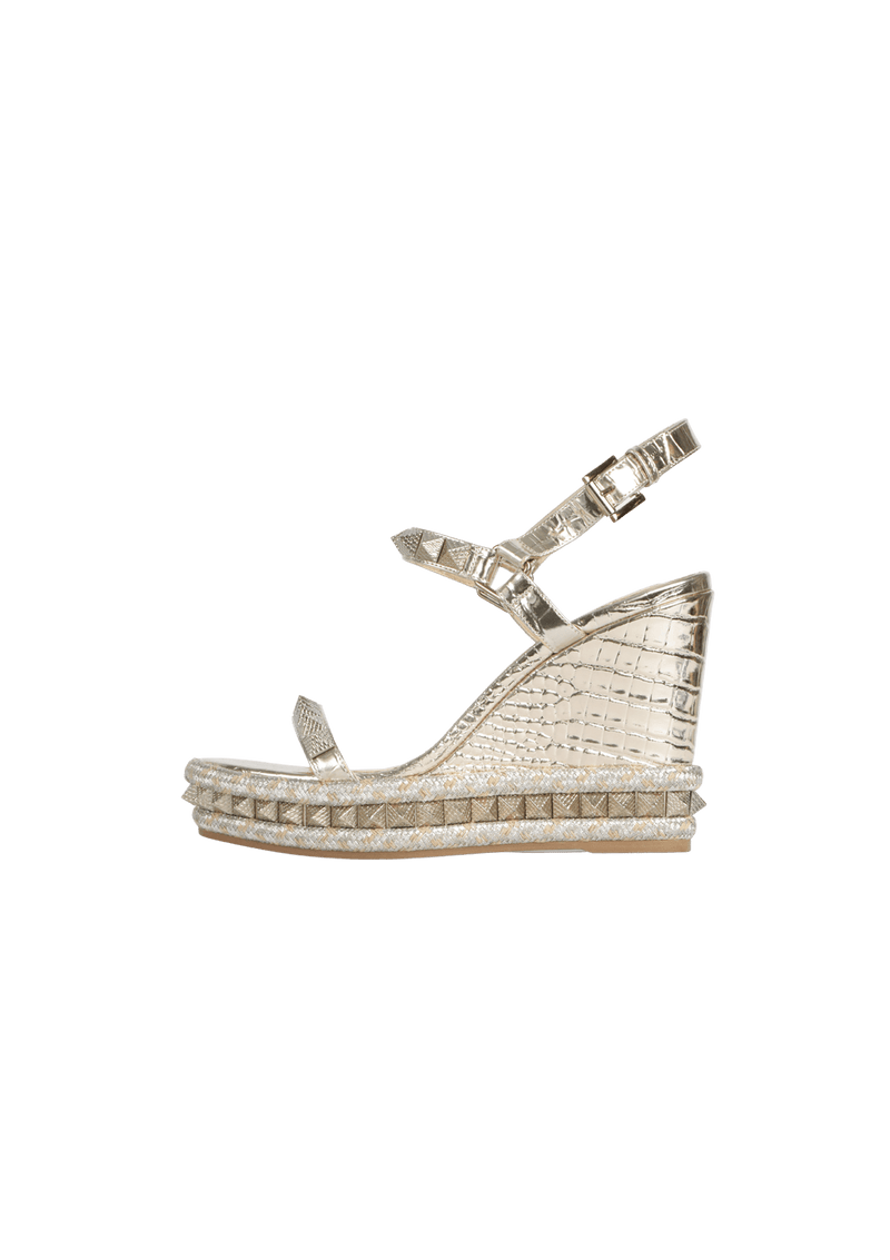 PYRACLOU 110 WEDGE SANDALS 36