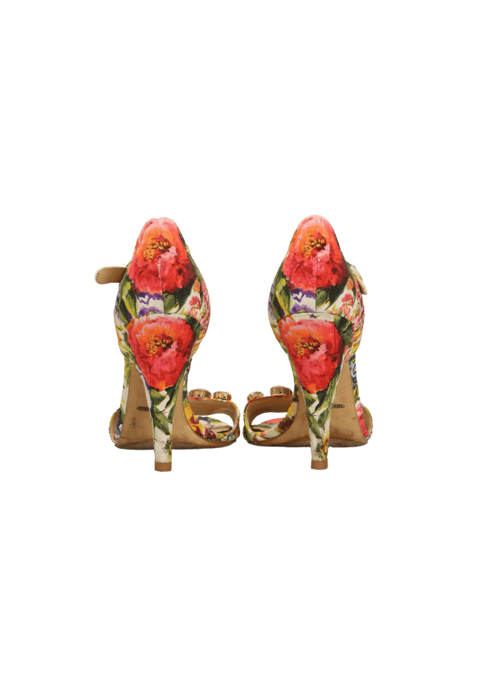 FLORAL PRINT SANDALS 39