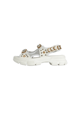 AGURU CRYSTAL SANDALS 38.5