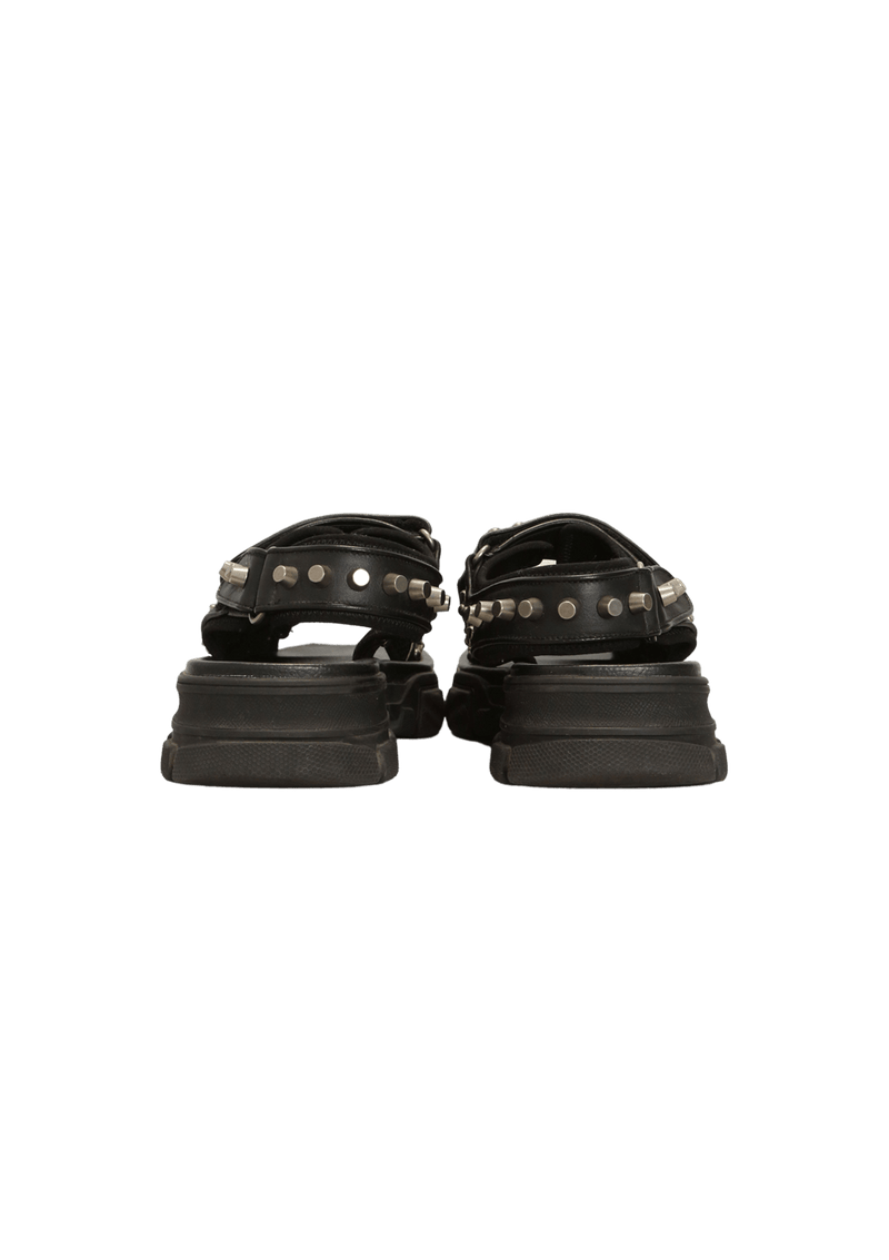 AGURU STUDDED SANDALS 37.5