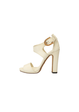 BAMBOO BUCKLE SANDALS 35