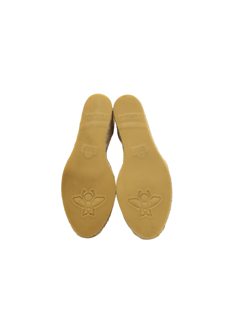 GG CANVAS ESPADRILLES 38