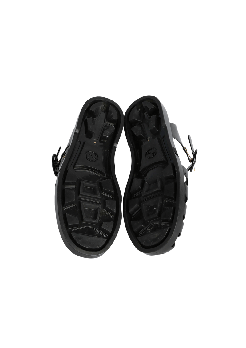 GG RUBBER SANDALS 38