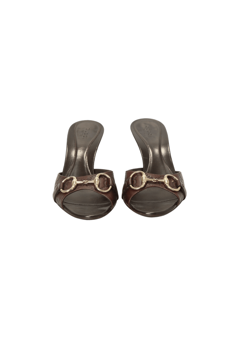 GUCCISSIMA HORSEBIT MULES 36