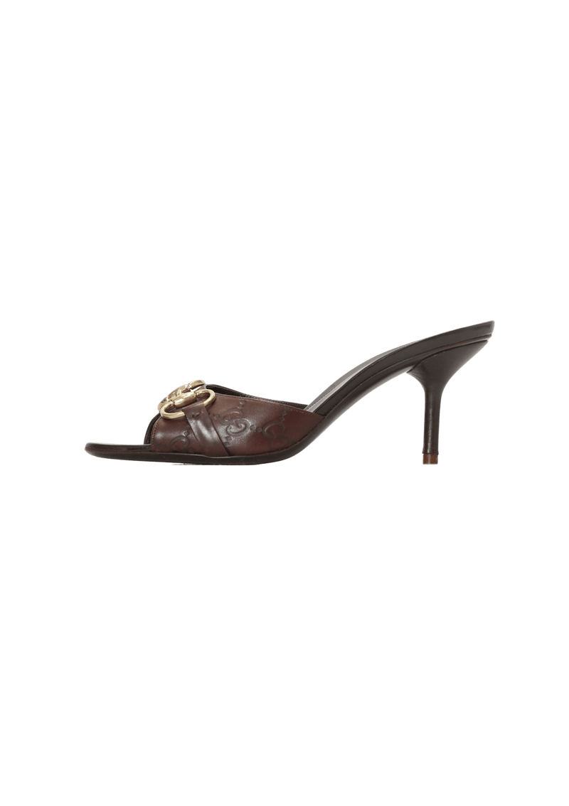 GUCCISSIMA HORSEBIT MULES 36