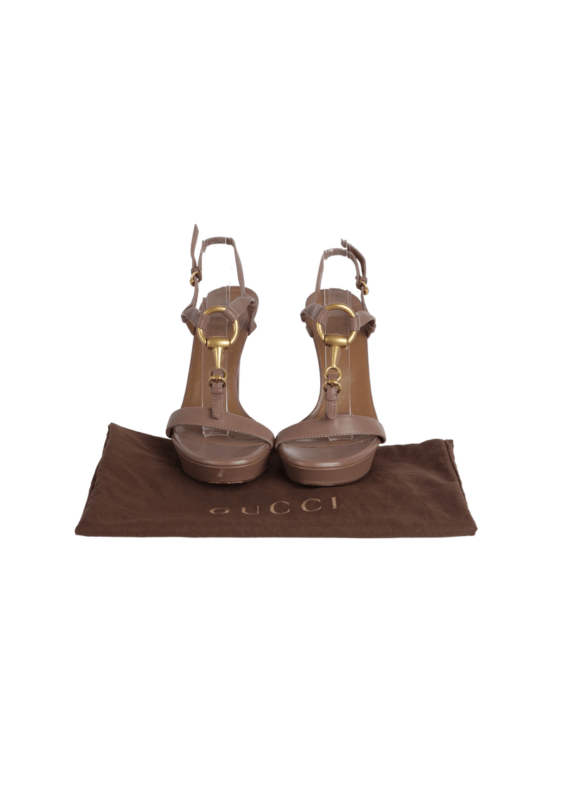 HORSEBIT SLINGBACK SANDALS 36.5