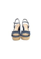 DENIM SANDALS 37.5